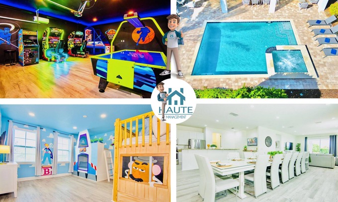West Kissimmee Casa | Entertainment 10Bd/10Ba Encore Resort 7mi Disney!