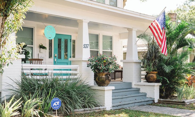 Historic Uptown Casa | Entire historic downtown guest house: 9 BR!