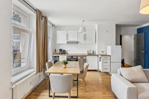 Zentrum-Sued Apartamento | Erholsame Wohnung mit Balkon und Einbauküche im Herzen Leipzigs