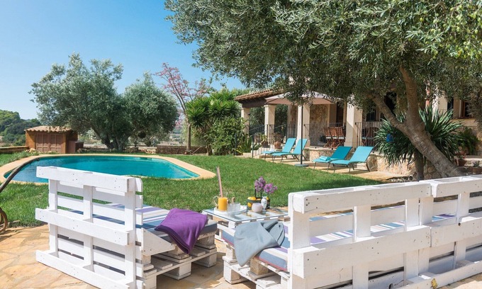 Sineu Villa | Es Cocons - Villa Con Piscina Privada En Sineu