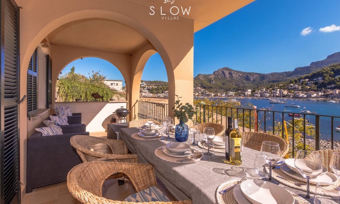 Sóller Chalet De Esquí | Es Faro House, casa en 1a línea con magníficas vistas al mar en Port Sóller