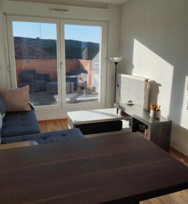 Horbourg-Wihr Apartamento | Escapade cosy dans T2 lumineux, proche Colmar
