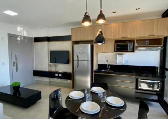 Jardim dos Estados Apartamento | Estúdio Completo com Linda Vista no Ed. Vertigo