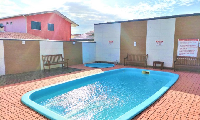 Porto Belo Apartamento | Estúdio e Suítes com Piscina, churrasqueira, AR Split, WIFI - 6x sem juros no cartão