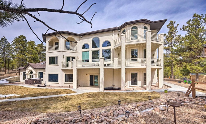 Colorado Springs Casa | Estate w/ Indoor Pool & Decks ~ 25 Mi to Dtwn