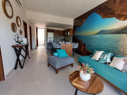 Bucerías Apartamento | Excelente ubicación con roof garden y alberca