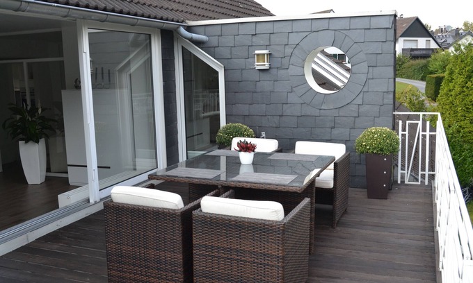 Solingen Apartamento | Exclusivo apartamento estilo loft de 100 metros cuadrados en Solingen con 2 terrazas en la azotea