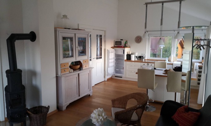 Fuhlendorf Apartamento | Exclusive Boddenblick vacation apartment in Haus Boddensonne