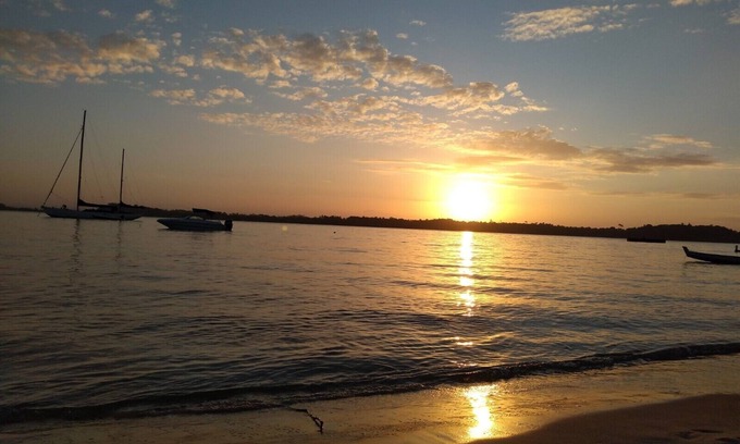 Campinho Casa | Exclusivo apartamento en Campinho Island con vista al mar, hermosa puesta de sol.