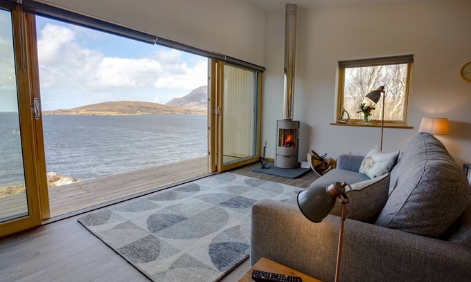 Ullapool Casa | De Lujo-Casa-Baño tipo “wet room”-Vista al Mar