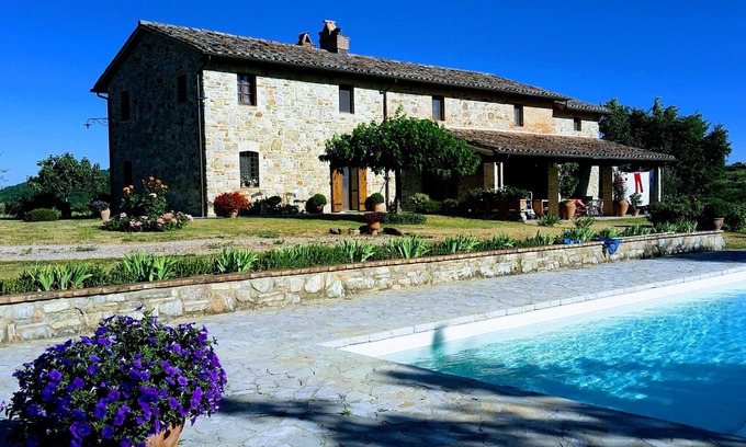 Marsciano Apartamento | Casa de campo con expectacular piscina