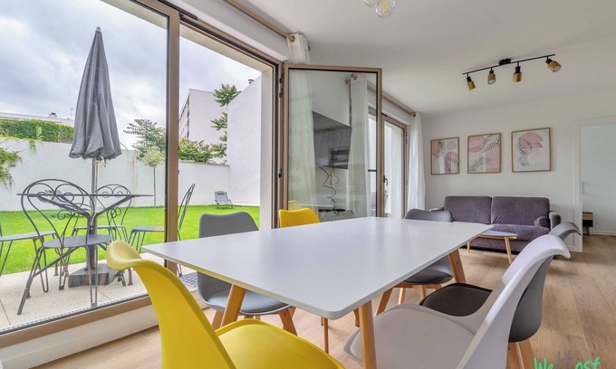 Champigny-sur-Marne Apartamento | Exclusivo apto con jardín - 6P - Cerca de Disney/París