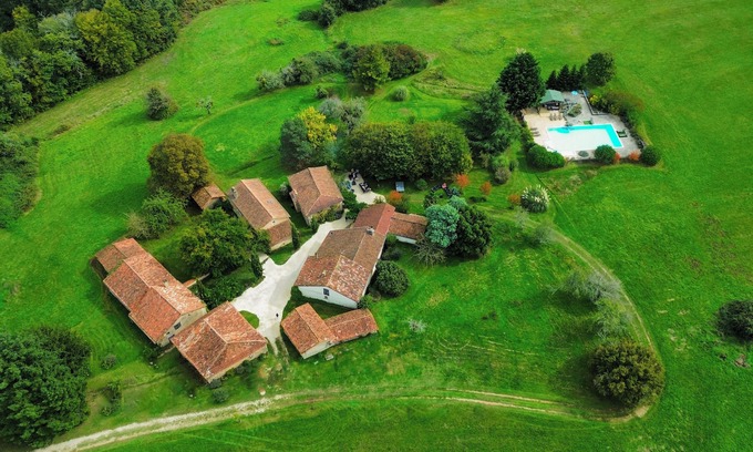 Vergt Cabaña | Hameau exclusivo y piscina XXL