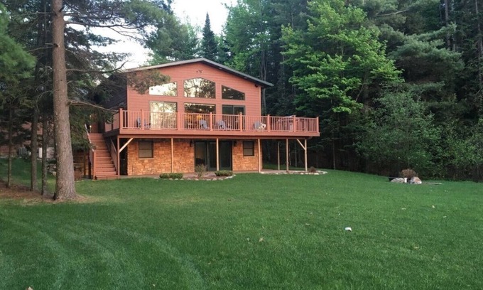 Three Lakes Casa | Voyageur Landing Laurel Lake Three Lakes WI Northwoods