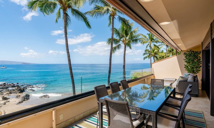 Wailea Condominio | Expansive One-of-a-Kind Retreat - 3 Oceanview Lanais - Makena Surf G 301-302