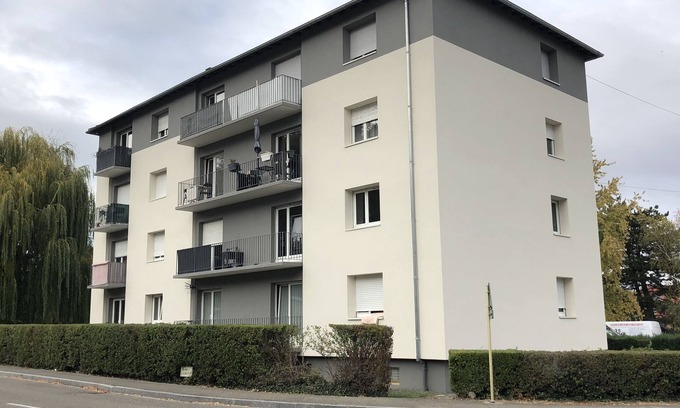 Wintzenheim Apartamento | F1 en los viñedos de Alsacia a 5 minutos de Colmar tranquila.