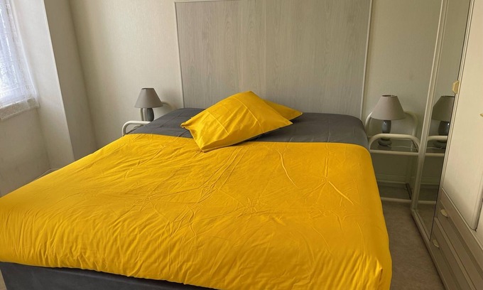Villebret Apartamento | F2 ground floor with garden, pets allowed free private parking