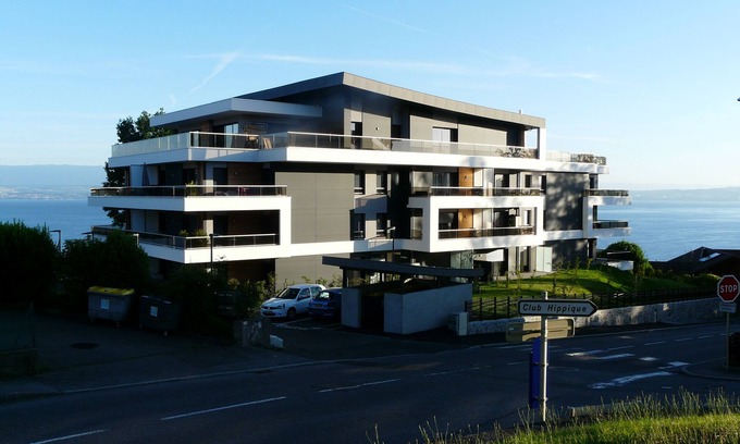 Evian-les-Bains Apartamento | Apartamento F3 para 2 a 6 personas con terraza y vista al lago golf 5 minutos