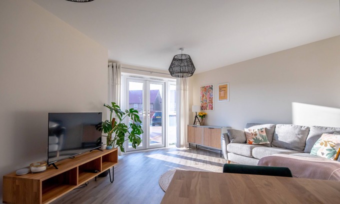 Milton Keynes Apartamento | Apartamento-Baño Privado