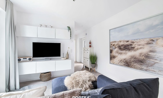 Emmelsbull Apartamento | Falkenstern - for 4 persons, 30 min from Sylt, idyllic and absolutely quiet