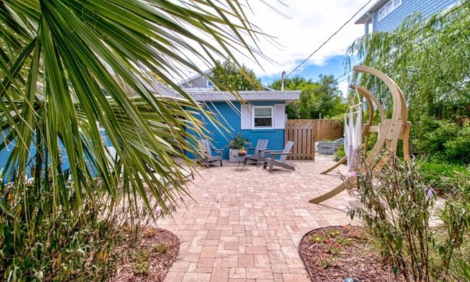 North Carolina Coast Cabaña | Family and Dog Friendly Oasis One Block from Beach