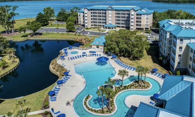 Palmetto Dunes Complejo | Family Friendly 2 BDRM Resort w/ Stunning Waterfront Views