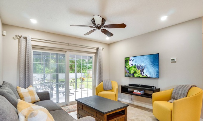 Casselberry Casa | Family-Friendly Home in Casselberry w/ Fire Pit!