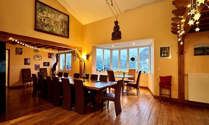 Lignol-le-Chateau Casa | ALQUILER FAMILIAR “Le Péché Mignon” en Champagne al amanecer