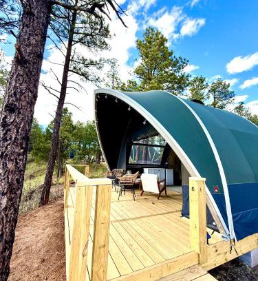 McIntosh Otro | Family Glamping Tent at Manzano Mountain Retreat