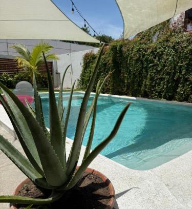 La Libertad Casa | Family Villa 1 SurfCity El Tunco BBQ outdoor kitchen up to 5 people