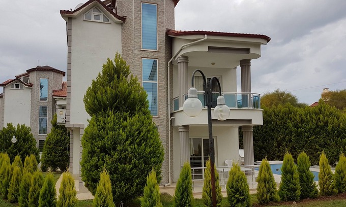 Akbuk Villa | Villa familiar con vistas al mar en Akbuk - 200 metros hasta el mar