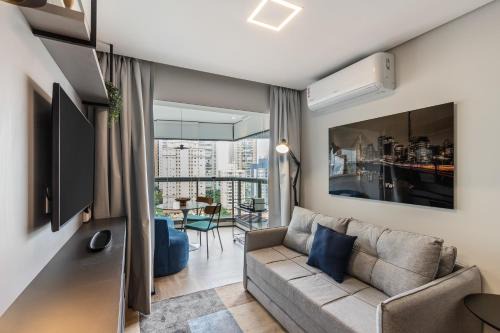 Brooklin Novo Apartamento | Fantástico Apto Luxo 50m2 com Vaga de Garagem