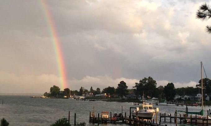 Deltaville Casa | Fantástica casa frente al mar en Jackson Creek