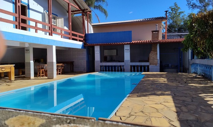 Pouso Alegre Casa | Granja cerca de Pouso Alegre. Acogedor, con lugar de pesca natural!
