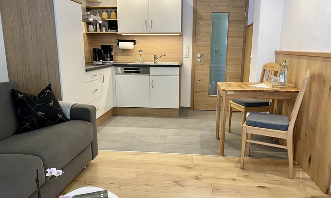 Ramsau bei Berchtesgaden Apartamento | Ferienwohnung Bergheimat, 2 Personen mit Balkon, Dusche