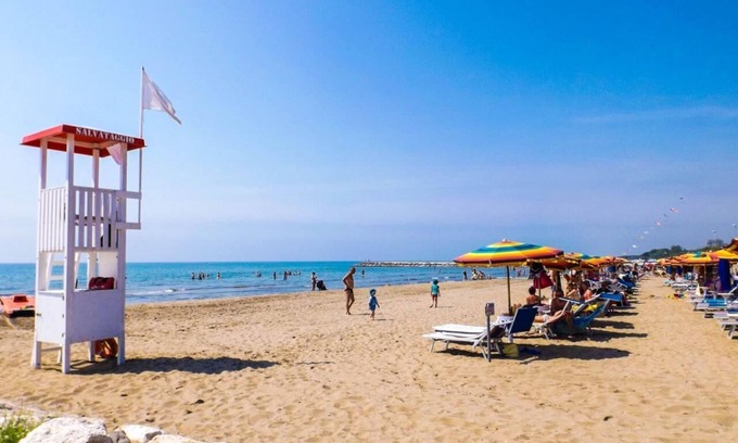 Duna Verde Apartamento | Feriendorf San Francesco Deluxe Lodge Sea View Family für 5+1 Personen