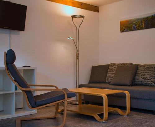 Niederrathen Apartamento | Ferienhaus Gipfelblick im Sandsteinidyll