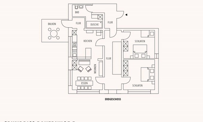 Brilon Apartamento | Ferienhof Homann Sauerland Bauernhof 5, 90qm, 2 Schlafzimmer, Max. 6 Personen