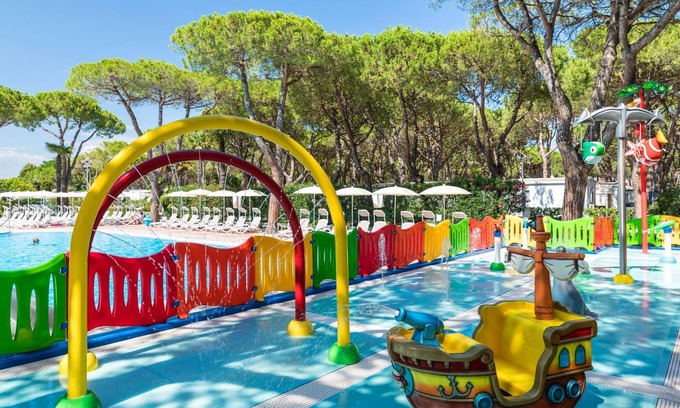 Reschigliano Casa | Ferienpark Residence Village Mobilehome Happy Easy für 6 Personen