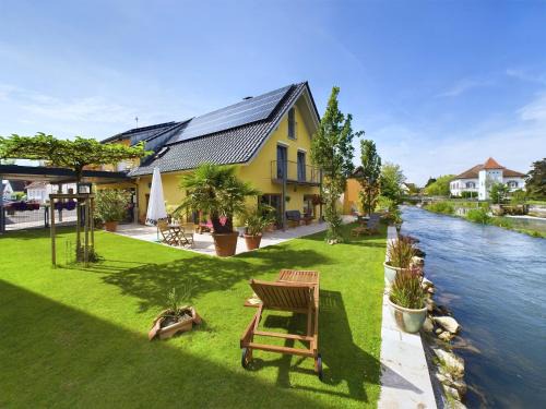 Singen Apartamento | Ferienwohnung, 1-Zimmer, 1-3 Personen, 31 qm, mit Balkon, in ruhige Lage, direkt an der Aach