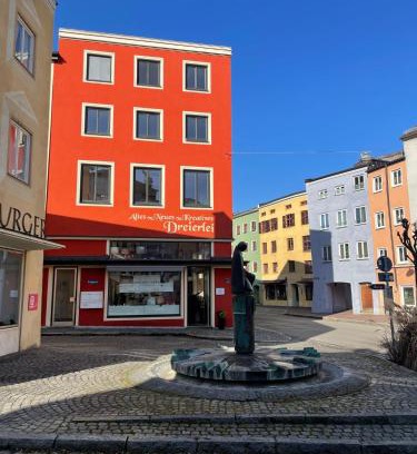 Wasserburg am Inn Apartamento | Ferienwohnung Dreierlei