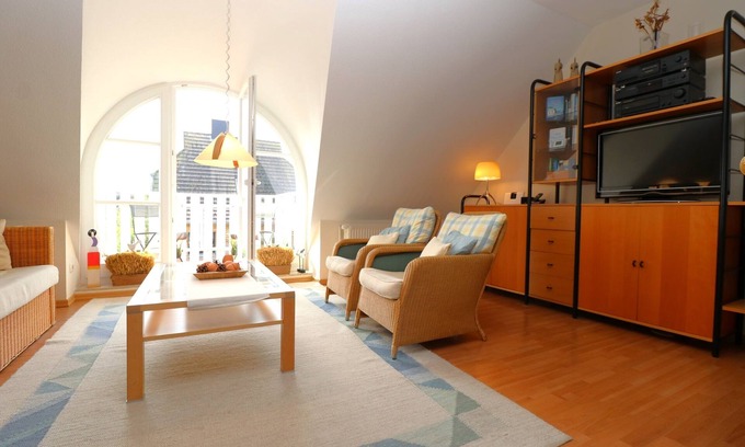 Born auf dem Darss Casa | Ferienwohnung in Born mit Blick auf den Bodden