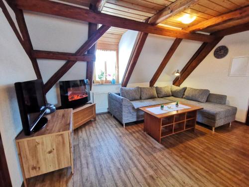 Gohrisch Apartamento | Ferienwohnung Gesindestube Bauernhaus Vetter