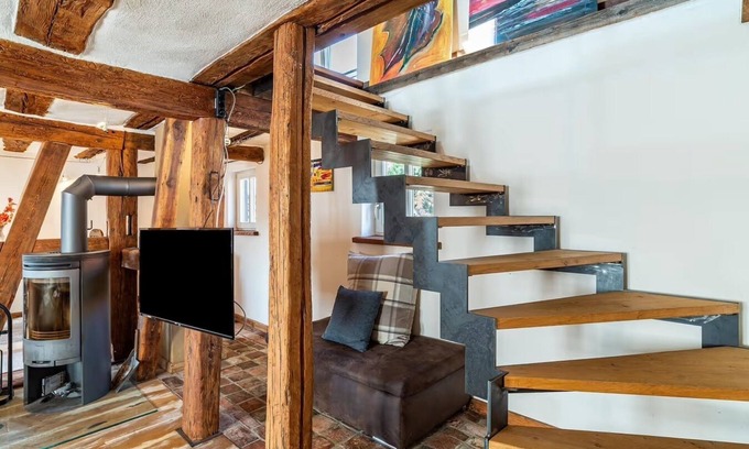 Gross-Umstadt Apartamento | Ferienwohnung in der Hofreite - 90 qm - auf Zwei Ebenen