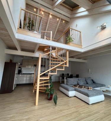 Unterelsbach Apartamento | Ferienwohnung mit Balkon