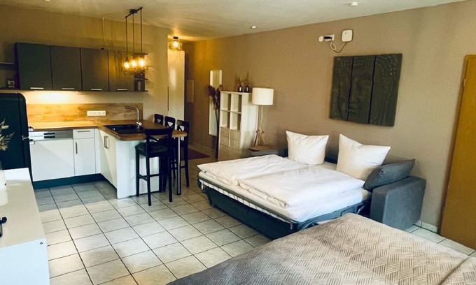 Haundorf Apartamento | Apartamento con amplio salón / comedor abierto.