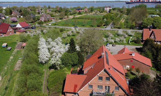 Krautsand Apartamento | Ferienwohnung Südterrasse - Südterrasse