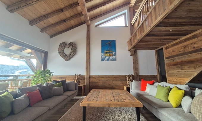 Les Gets Chalet De Esquí | Ferme Des Cornuts, Minutes to Les Get-Sleeps 15