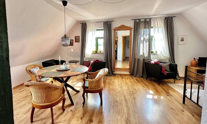 Dargun Apartamento | Fewo Hiddensee Mecklenburg Pool Alte Schule Barlin