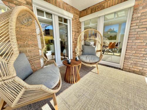 Schonberger Strand Apartamento | FeWo Kuestenliebe direkt am Strand mit eingez Garten